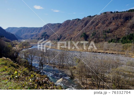 津南・日本一の河岸段丘 津南・日本一の河岸段丘 76332704