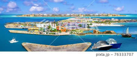 Collage about Aruba - Dutch province Oranjestad - beautiful Caribbean Island. Collage about Aruba - Dutch province Oranjestad - beautiful Caribbean Island. 76333707