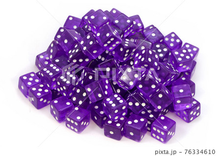 Mound of Playing Dice Mound of Playing Dice 76334610