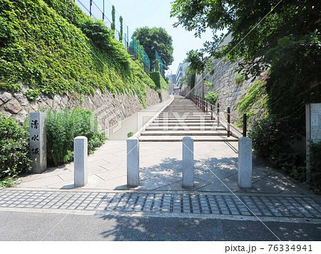 大阪市天王寺区の天王寺七坂の清水坂 大阪市天王寺区の天王寺七坂の清水坂 76334941