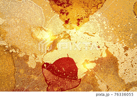 Orange, red and gold abstract alcohol ink marble texture Orange, red and gold abstract alcohol ink marble texture 76336055
