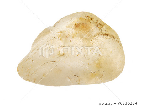 tumbled topaz gem stone on white tumbled topaz gem stone on white 76336234