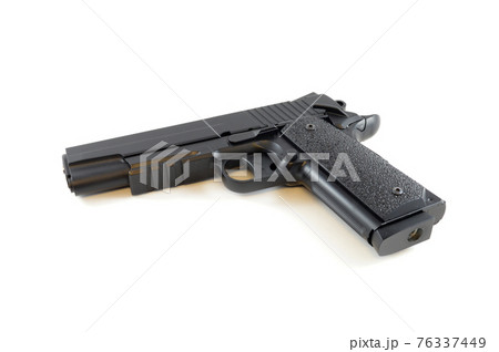 Isolated Hand Gun 76337449