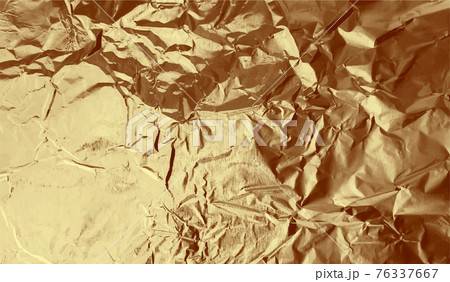Gold background foil. Texture background 3 d, vector illustration. 76337667