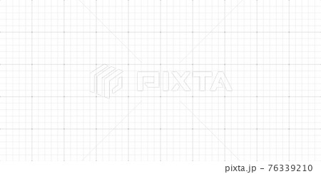 White grid background. Checkered backdrop of map. Grid paper long banner. Printable geometric design elements. Notebook paper. Technical architect blank. Graph sketch. Vector illustration 76339210