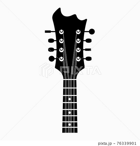 Eight-string guitar neck and strings 76339901