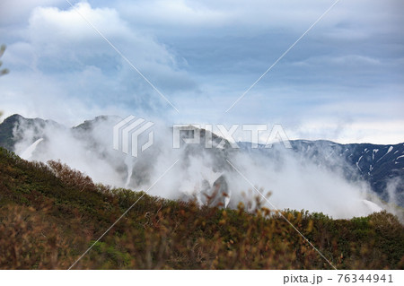 白神山地小岳からの眺め 76344941