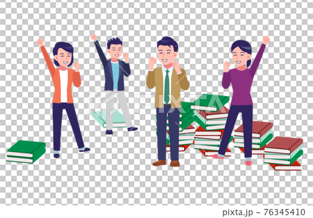 vector, vectors, everybody - Stock Illustration [76345410] - PIXTA