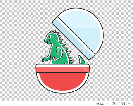 Illustration of a figure from a capsule of Gacha Gacha 76345969