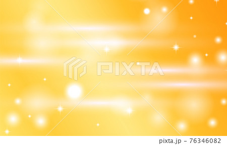 背景 キラキラ　オレンジ　グラデ 76346082