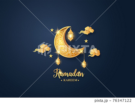 Ramadan Kareem greeting card Ramadan Kareem greeting card 76347122