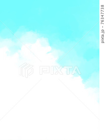 爽やかな青空のテクスチャ背景のイラスト素材