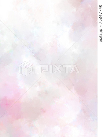 ピンクのくすみのあるカラフルな水彩テクスチャ背景のイラスト素材 76347740 Pixta