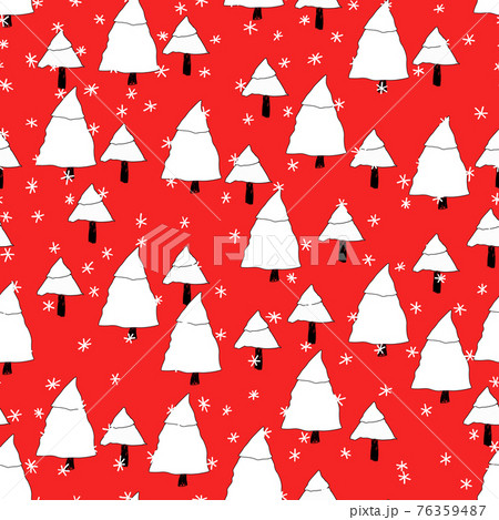 Winter seamless pattern with Christmas tree and snowflakes on color background. Vector illustration for fabric, textile wallpaper, posters, gift wrapping paper. Merry Christmas and New year Vector. Winter seamless pattern with Christmas tree and snowflakes on color background. Vector illustration for fabric, textile wallpaper, posters, gift wrapping paper. Merry Christmas and New year Vector. 76359487
