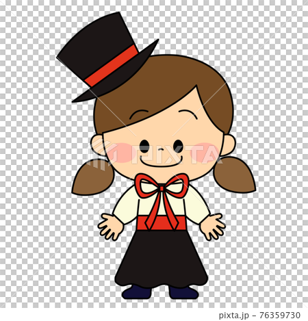 仮装をした子供 仮装をした子供 76359730
