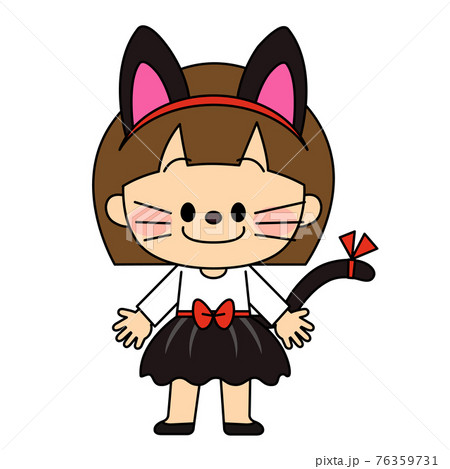 仮装をした子供 仮装をした子供 76359731