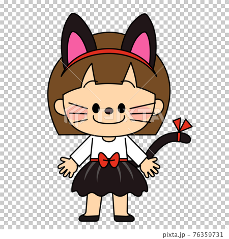 仮装をした子供 仮装をした子供 76359731