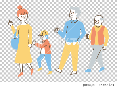 Family of 4 going out 02 Family of 4 going out 02 76362124