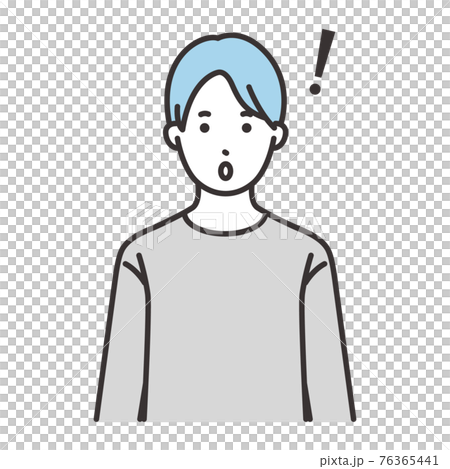 大人 男性 表情 驚く 大人 男性 表情 驚く 76365441