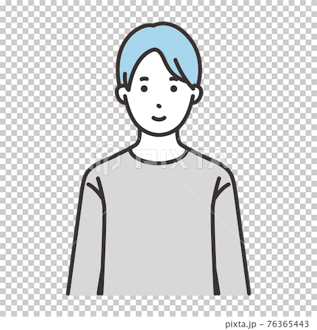 成年男性面部表情微笑 成年男性面部表情微笑 76365443