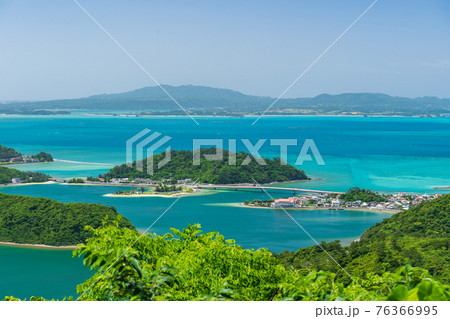 晴れた日の大宜味村、塩屋湾 晴れた日の大宜味村、塩屋湾 76366995