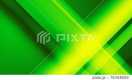 緑色の直線的幾何学背景素材 76368800