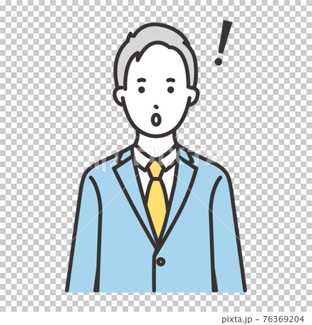 サラリーマン スーツ 表情 驚く サラリーマン スーツ 表情 驚く 76369204