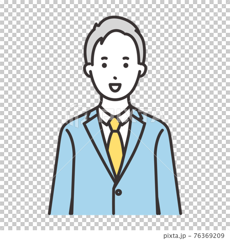 Office worker suit facial expression smile Office worker suit facial expression smile 76369209