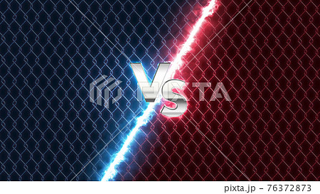 "VS"タイトル_金網バック "VS"タイトル_金網バック 76372873