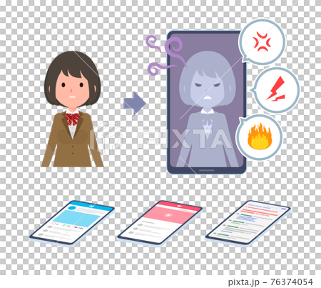 flat type school girl beige flat type school girl beige 76374054