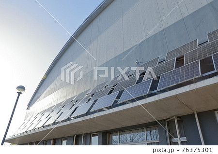 太陽光発電(体育館) 太陽光発電(体育館) 76375301