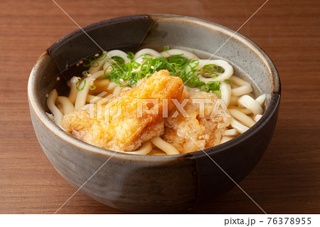 かしわ天うどん 76378955