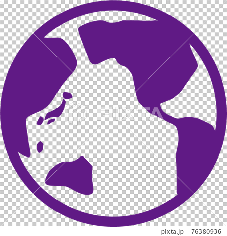 地球儀アイコンイラスト 76380936