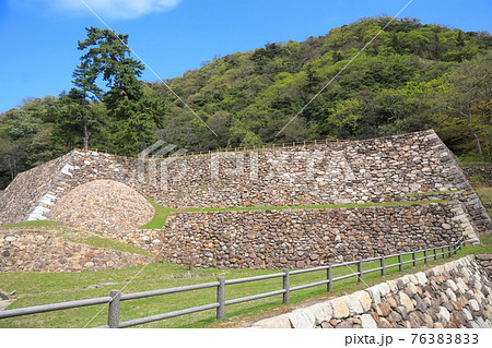【鳥取県】鳥取城　天球丸（巻石垣） 76383833