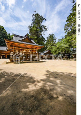 穂高神社（安曇野市）神楽殿 76384179