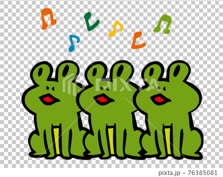 一大群青蛙的插圖 一大群青蛙的插圖 76385081
