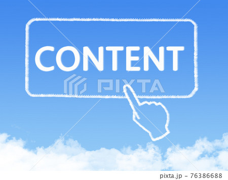 Cloud shaped as content Message Cloud shaped as content Message 76386688