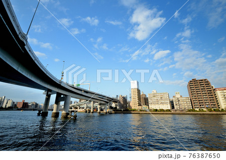 両国ジャンクションの風景 昼間 両国ジャンクションの風景 昼間 76387650