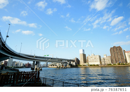 両国ジャンクションの風景 昼間 両国ジャンクションの風景 昼間 76387651