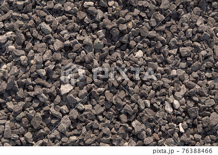 カナダ　小石　砂利の地面 76388466