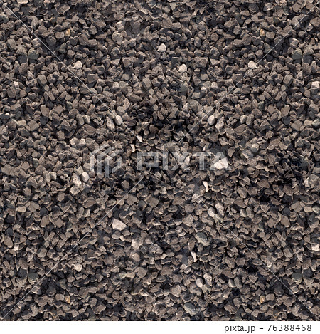 カナダ　小石　砂利の地面 76388468