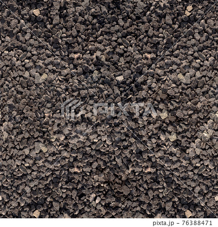 カナダ　小石　砂利の地面 76388471