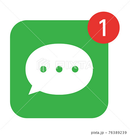 アプリの通知アイコン 76389239