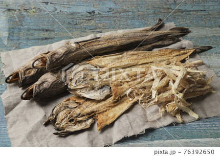 Korean dried fish pollack, Hwangtae 76392650