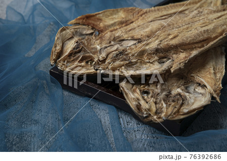 Korean dried fish pollack, Hwangtae 76392686