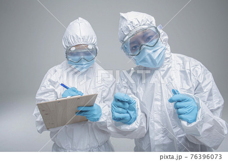 Covid virus medical staff concept 76396073