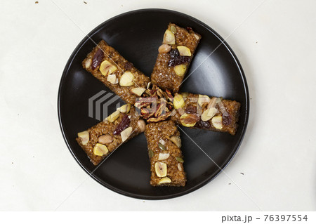 Yakbap, Korean dessert flavored glutinous rice mixed with honey, dates, chestnuts 76397554