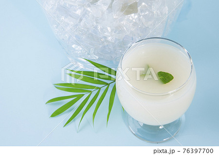cold rice wine, summer concept cold rice wine, summer concept 76397700