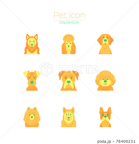 Pet icon series Pet icon series 76400231