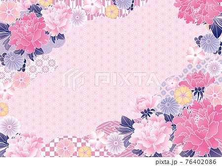 モダンな和柄背景01のイラスト素材 モダンな和柄背景01のイラスト素材